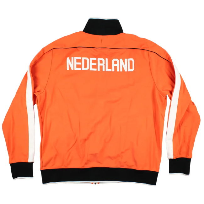 Holland 2012-14 Nike Long Sleeve Tracksuit Top. (XL) (Very Good)