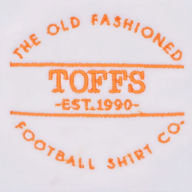 The Old Fashioned Football Shirt Co.- White/Orange Track Top