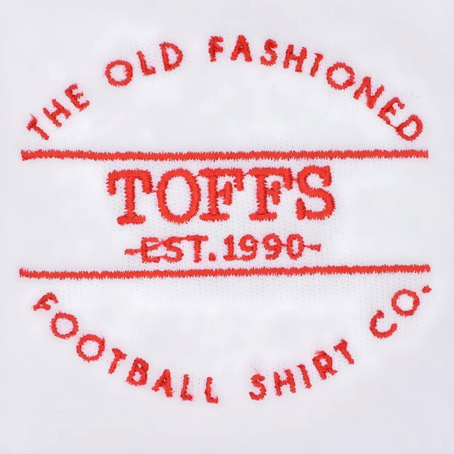 The Old Fashioned Football Shirt Co. - White/Red Track Top