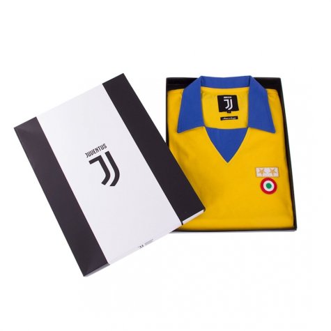 Juventus FC 1983 - 84 Away Coppa delle Coppe UEFA Retro Football Shirt