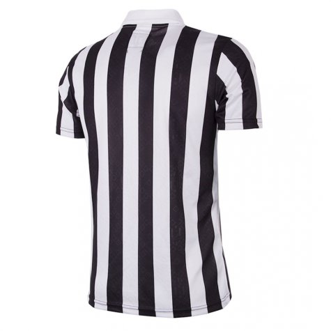 Juventus FC 1992 - 93 Coppa UEFA Retro Football Shirt (TREZEGUET 17)
