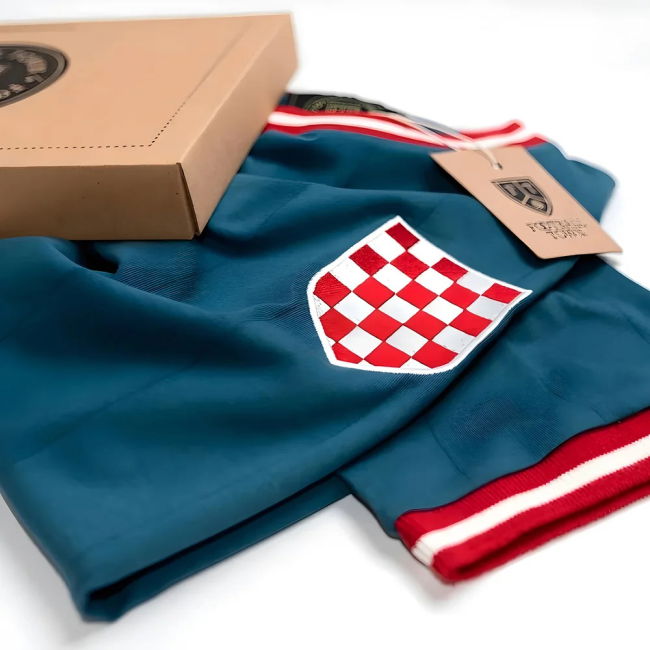 Vintage Croatia Kockasti Soccer Jersey