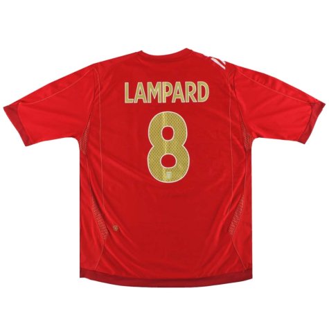 England 2006-08 Away Lampard #8 (XL) (Excellent)