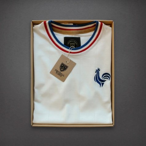 Vintage France Les Bleus Away Soccer Jersey