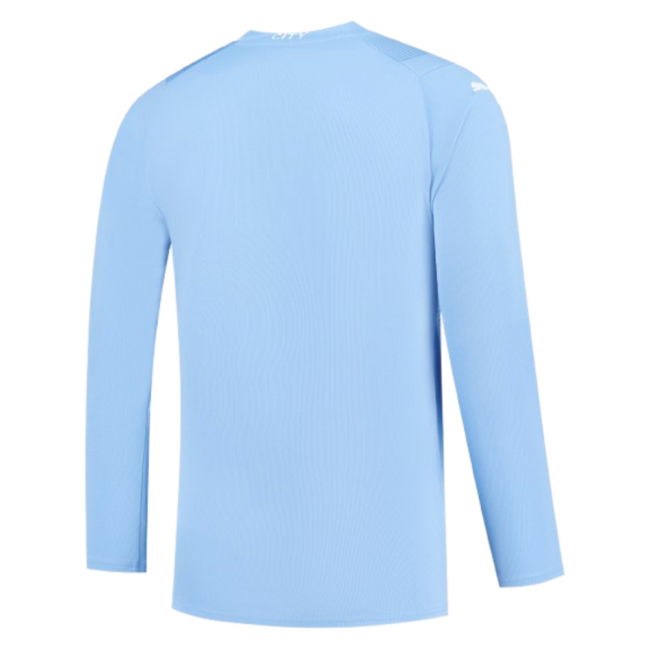 Manchester City 2023-2024 Puma Home Long Sleeved Shirt (S) (Good)