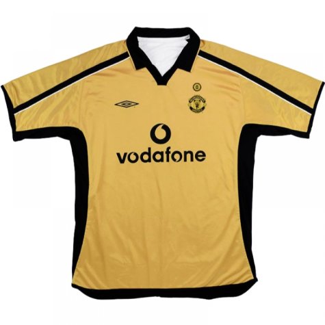 Manchester United 2001-02 Reversible Centenary Away/Third Shirt (S) (Excellent)