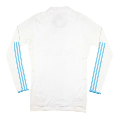 Marseille 2011-12 Player Spec Long Sleeve Home Shirt ((Excellent) L)