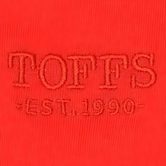 TOFFS Est 1990 Red Polo Shirt