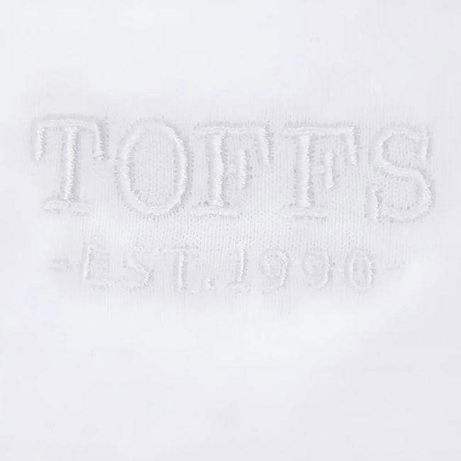 TOFFS Est 1990 White Polo Shirt