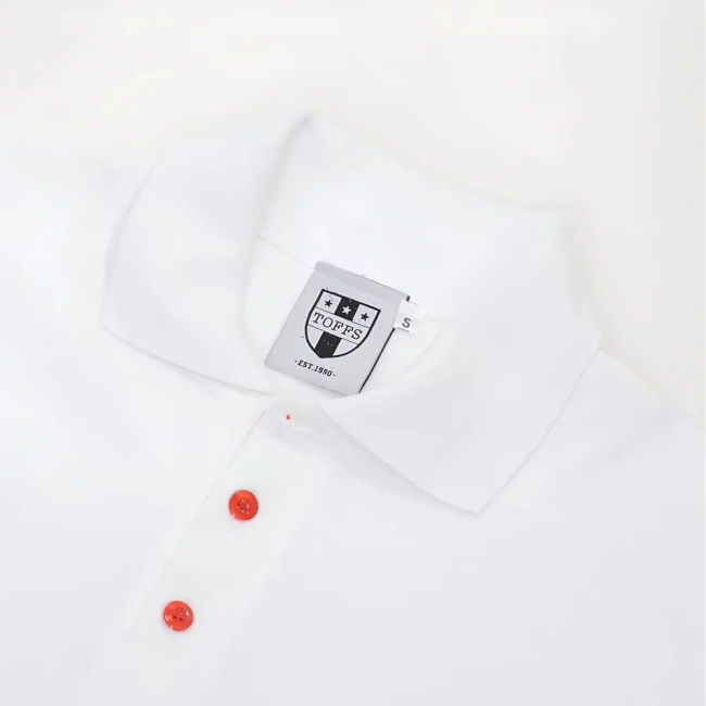 TOFFS Est 1990 White Polo Shirt