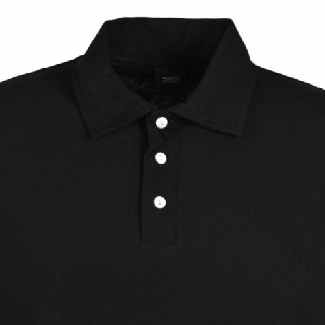 Toffs Retro Polo Shirt - Black