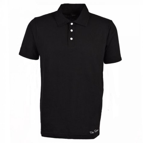 Toffs Retro Polo Shirt - Black