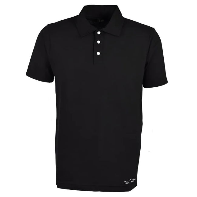 Toffs Retro Polo Shirt - Black