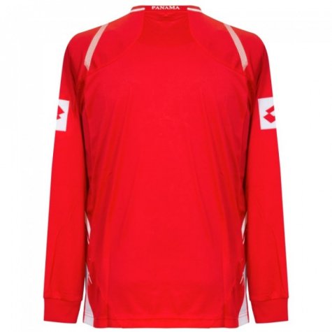 2009-10 Panama Lotto Home Long Sleeve Football Shirt