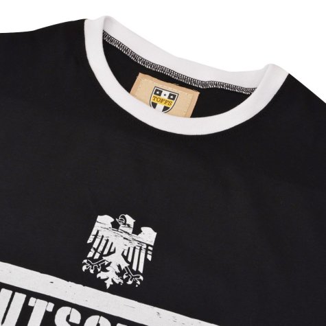 Deutschland T-Shirt - Black/White Ringer