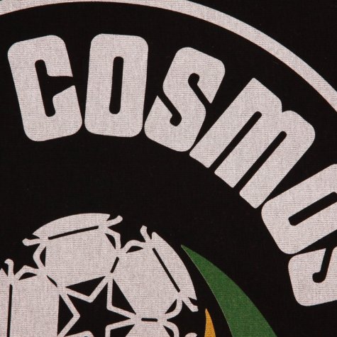 New York Cosmos Vintage Logo Black T-Shirt