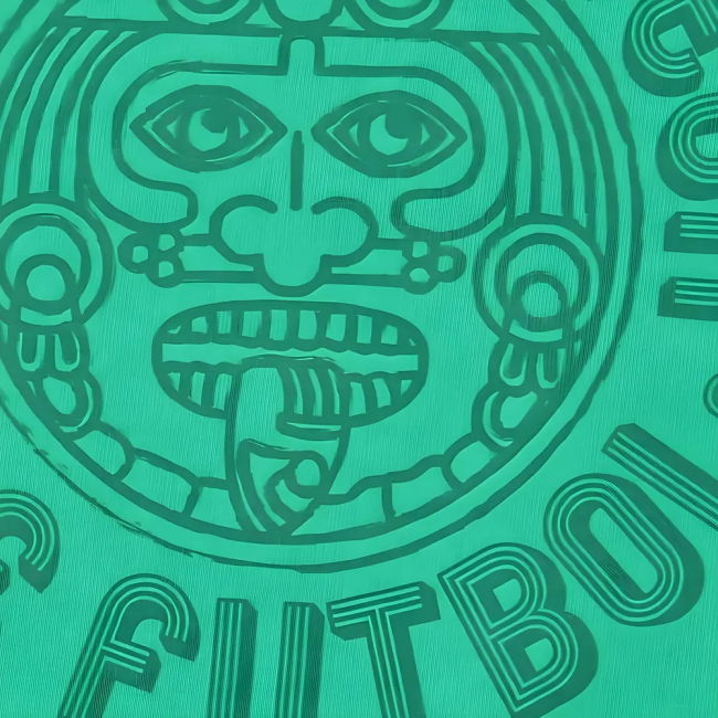 Estadio Azteca de Futbol T-Shirt - Green