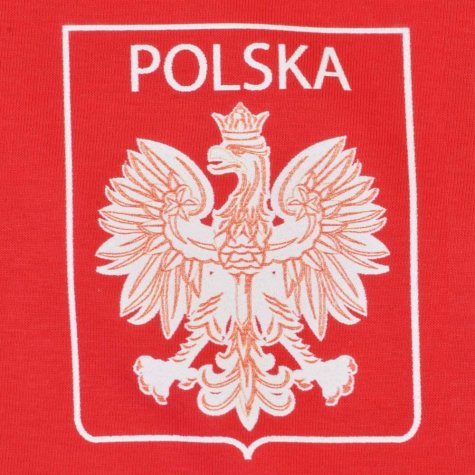 Poland 12th ManT-Shirt - Red/White Ringer