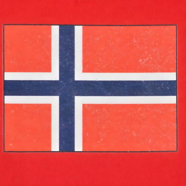 Norway 12th Man T-Shirt - Red/White Ringer