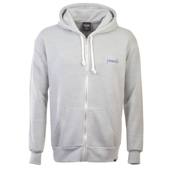 Pennarello: LPFC Maradona Zipped Hoodie - Light Grey