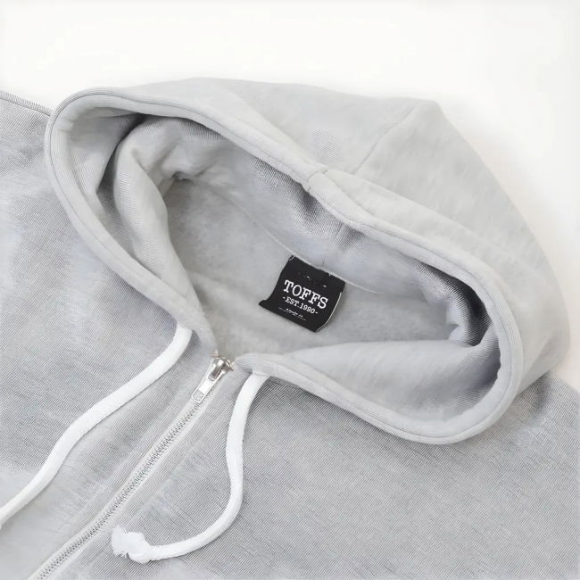 Pennarello: LPFC Van Basten Zipped Hoodie - Light Grey