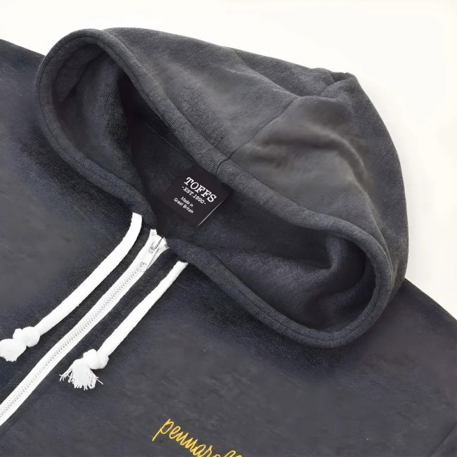 Pennarello: LPFC Socrates Zipped Hoodie - Charcoal