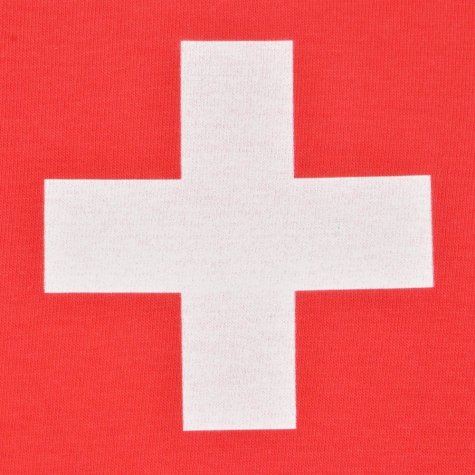 Switzerland 12th Man- Red/White Ringer