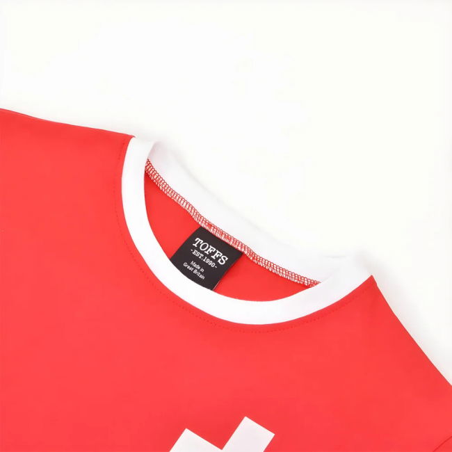Switzerland 12th Man- Red/White Ringer