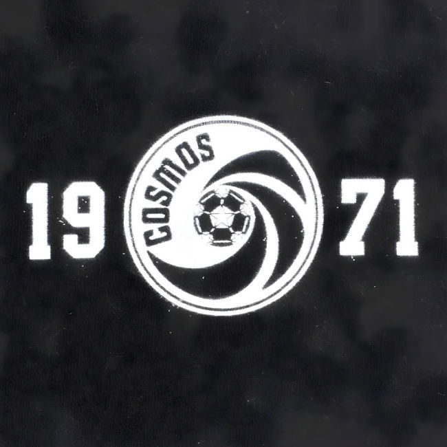 NASL: New York Cosmos 1971 Zipped Hoodie - Black