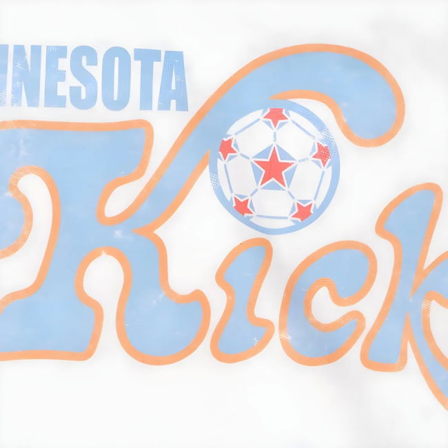 NASL: Minnesota Kicks T-Shirt - White