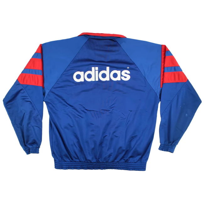 Rangers 1992-94 Long Sleeve Adidas Tracksuit Top (L) (Very Good)