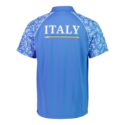 Rugby World Cup 2023 Italy Polo - Italy Blue