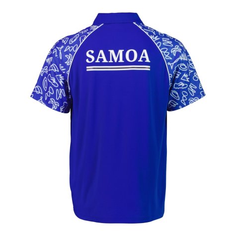 Rugby World Cup 2023 Samoa Polo - Royal Blue