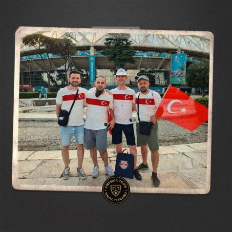 Vintage Turkey Away Ay-Yildizililar Soccer Jersey