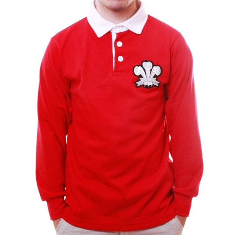Wales 1905 Retro Rugby Shirt