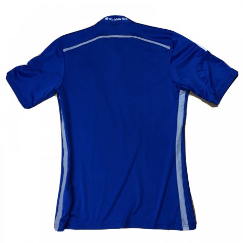 Schalke 2014-16 Home Shirt ((Excellent) XL)