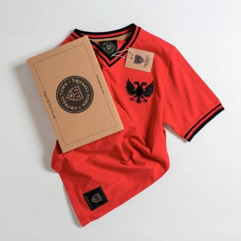 Vintage Albania Home Shqiponjë Soccer Shirt