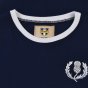 Scotland Rugby T-Shirt - Navy/White Ringer