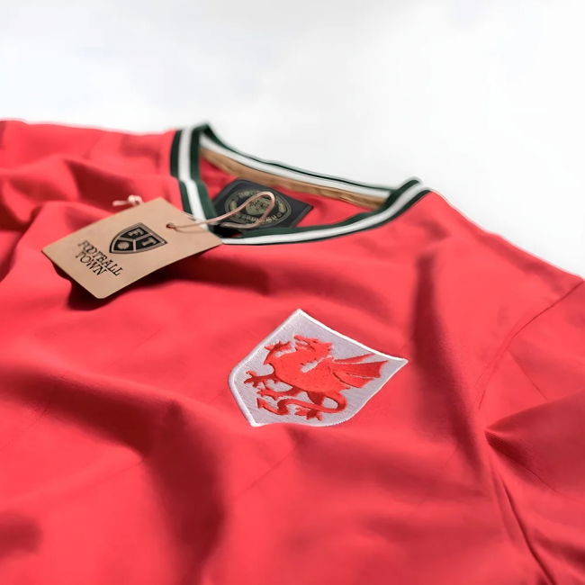Vintage Wales The Dragon Soccer Jersey