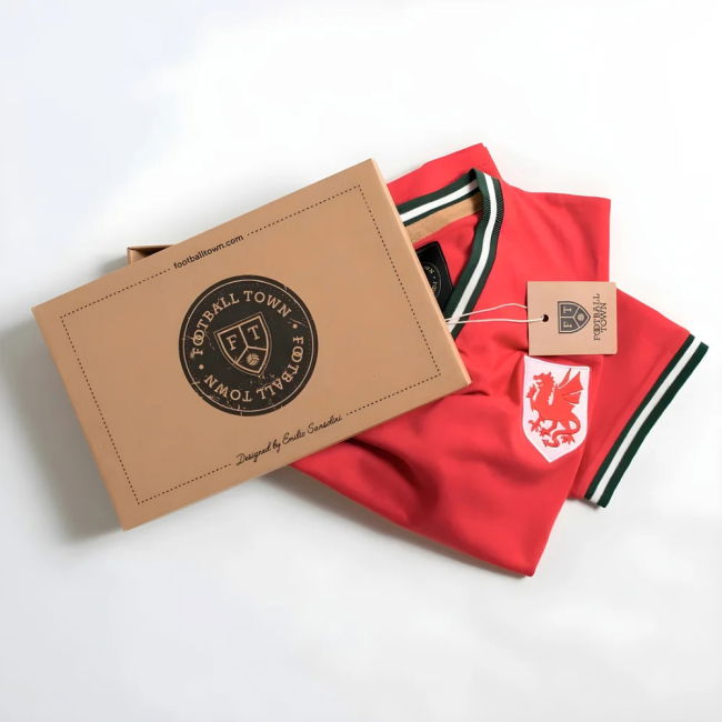 Vintage Wales The Dragon Soccer Jersey