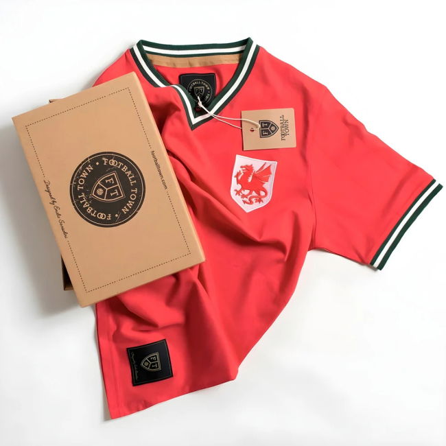 Vintage Wales The Dragon Soccer Jersey