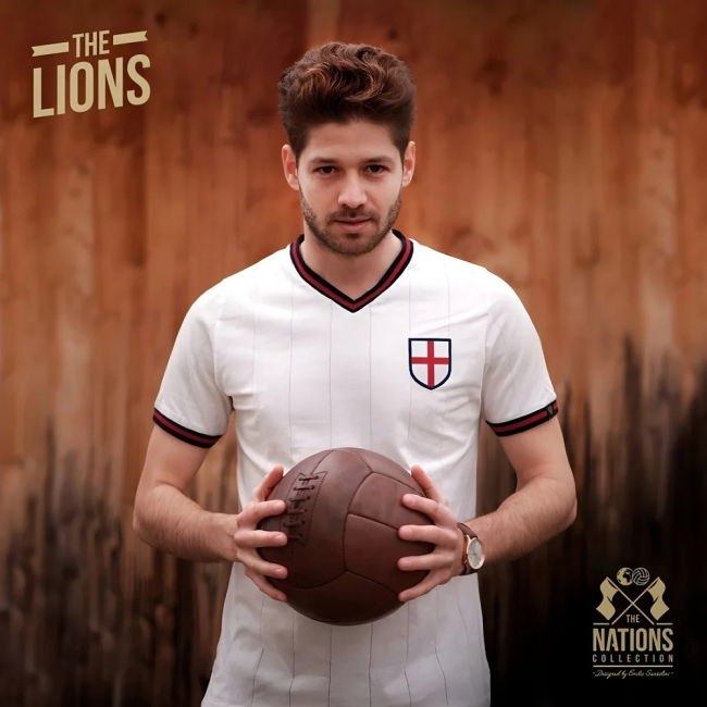 Vintage England The Lions Soccer Jersey