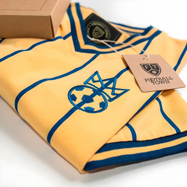 Vintage Ukraine Tryzub Soccer Shirt
