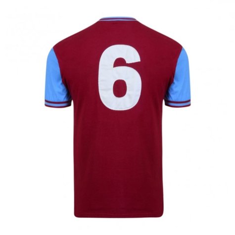 Score Draw West Ham 1966 Home Football Shirt
