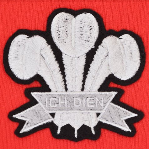 Wales 1905 Vintage Rugby Zipped Hoodie - Red