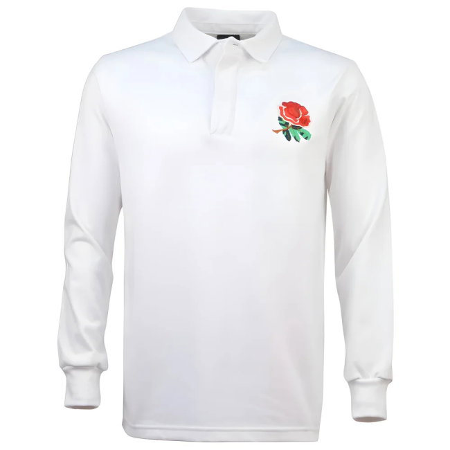 England 1980's Vintage Kids Rugby Shirt (Your Name)