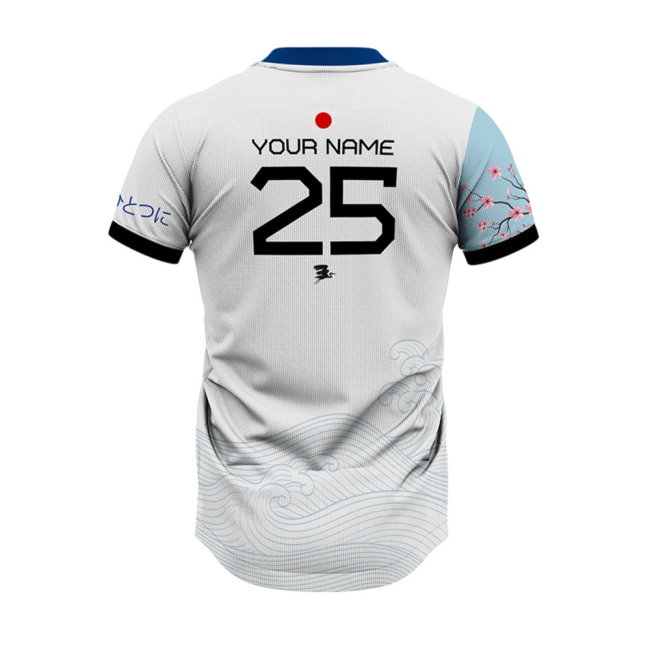 Japan Rising Sun Away Supporter Jersey kids Kids Short Sleeve