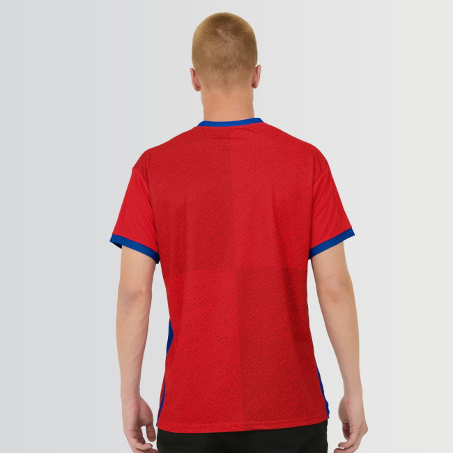 Spain Legacy Football Jersey Red (Wolvate) Kids Short Sleeve