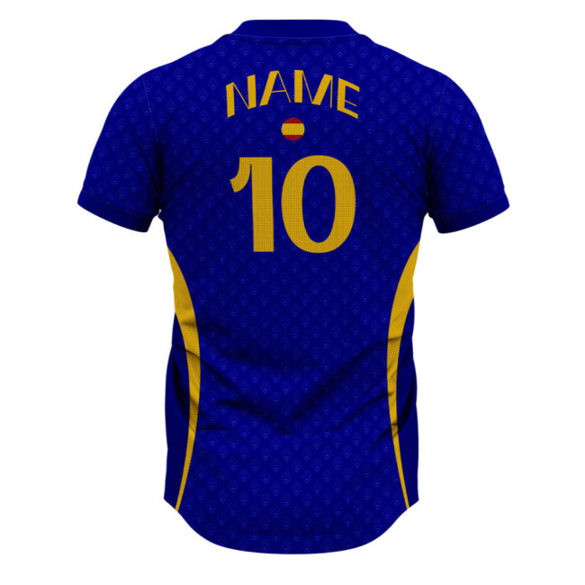 Spain La Roja Away Supporter Jersey Adult Short Sleeve