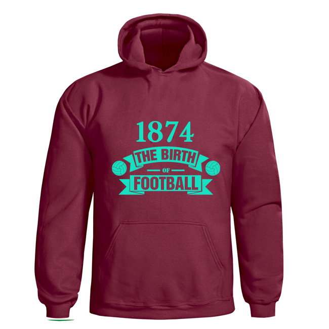 Aston Villa Birth Of Football Hoody (claret)